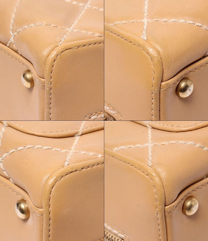 Chanel Handbag Gold Wild Stitch — view 5