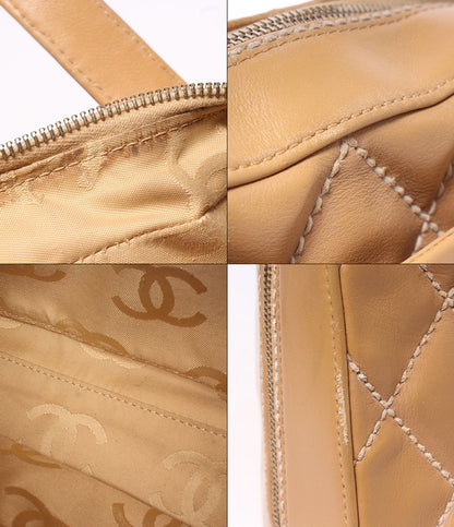 Chanel Handbag Gold Wild Stitch — view 9