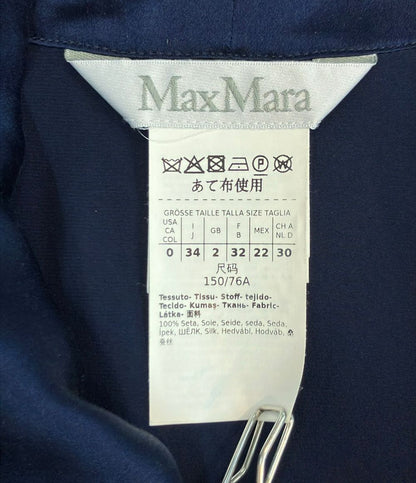 Max Mara Long Sleeve Blouse Silk 34 — view 3