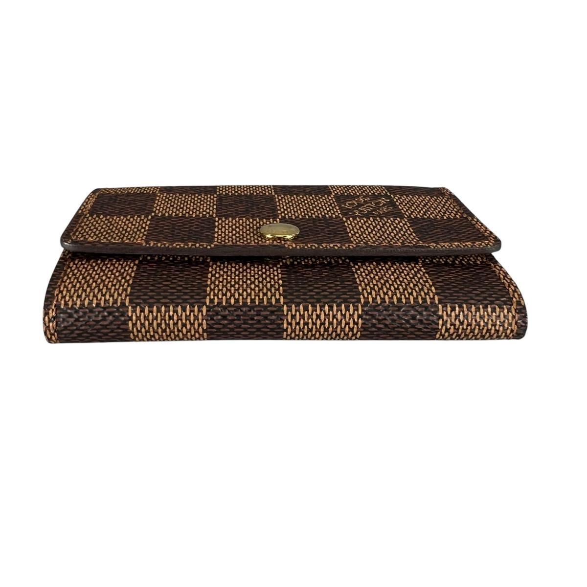 Louis Vuitton Damier Key Case for 6 Multicles 6 Brown Key Holder — view 3