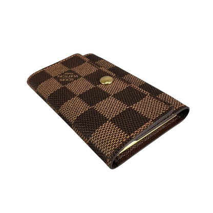 Louis Vuitton Damier Key Case for 6 Multicles 6 Brown Key Holder — view 5
