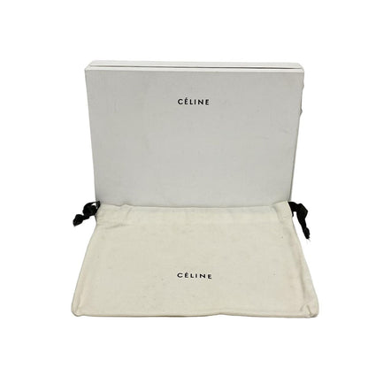 Celine Clutch Pouch Pink Bordeaux Bicolor Leather — view 7