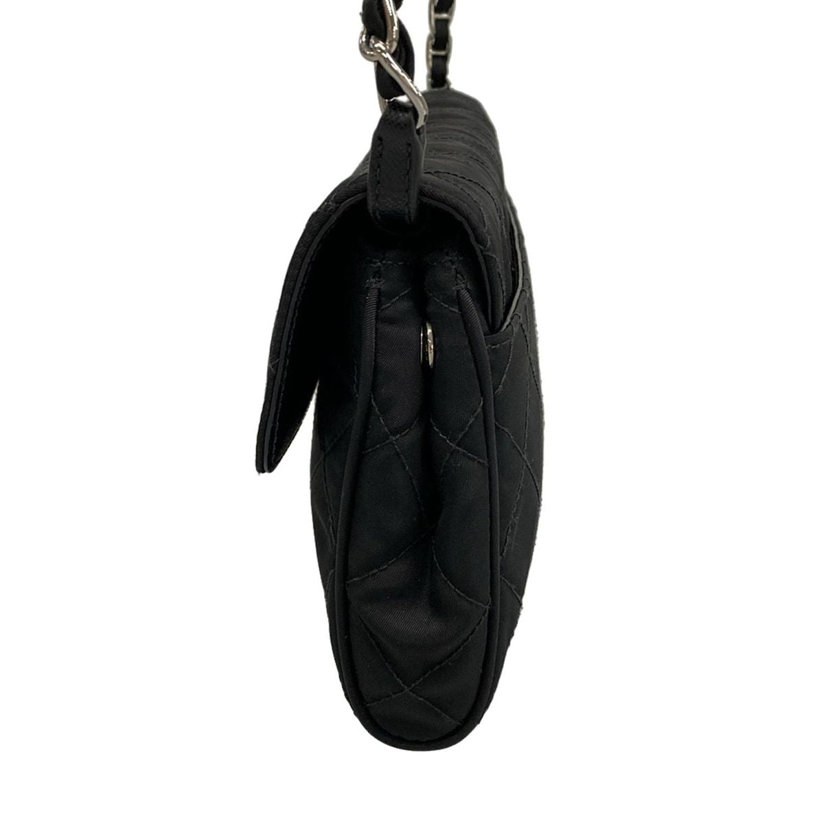 Prada Shoulder Bag Black Chain Quilted — view 4