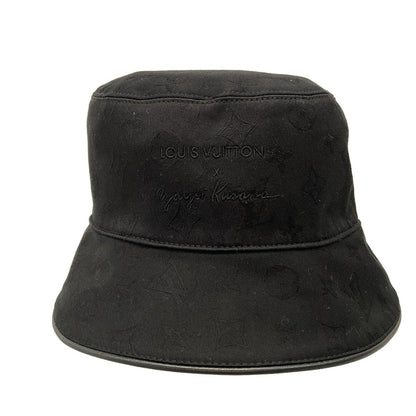 Louis Vuitton Hat LV Yk Shapo Reversible Infinity Dot Bucket Hat Black White — view 7