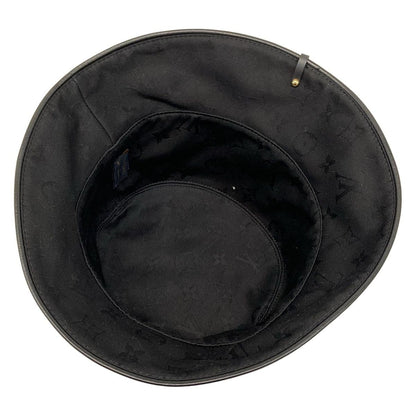 Louis Vuitton Hat LV Yk Shapo Reversible Infinity Dot Bucket Hat Black White — view 4
