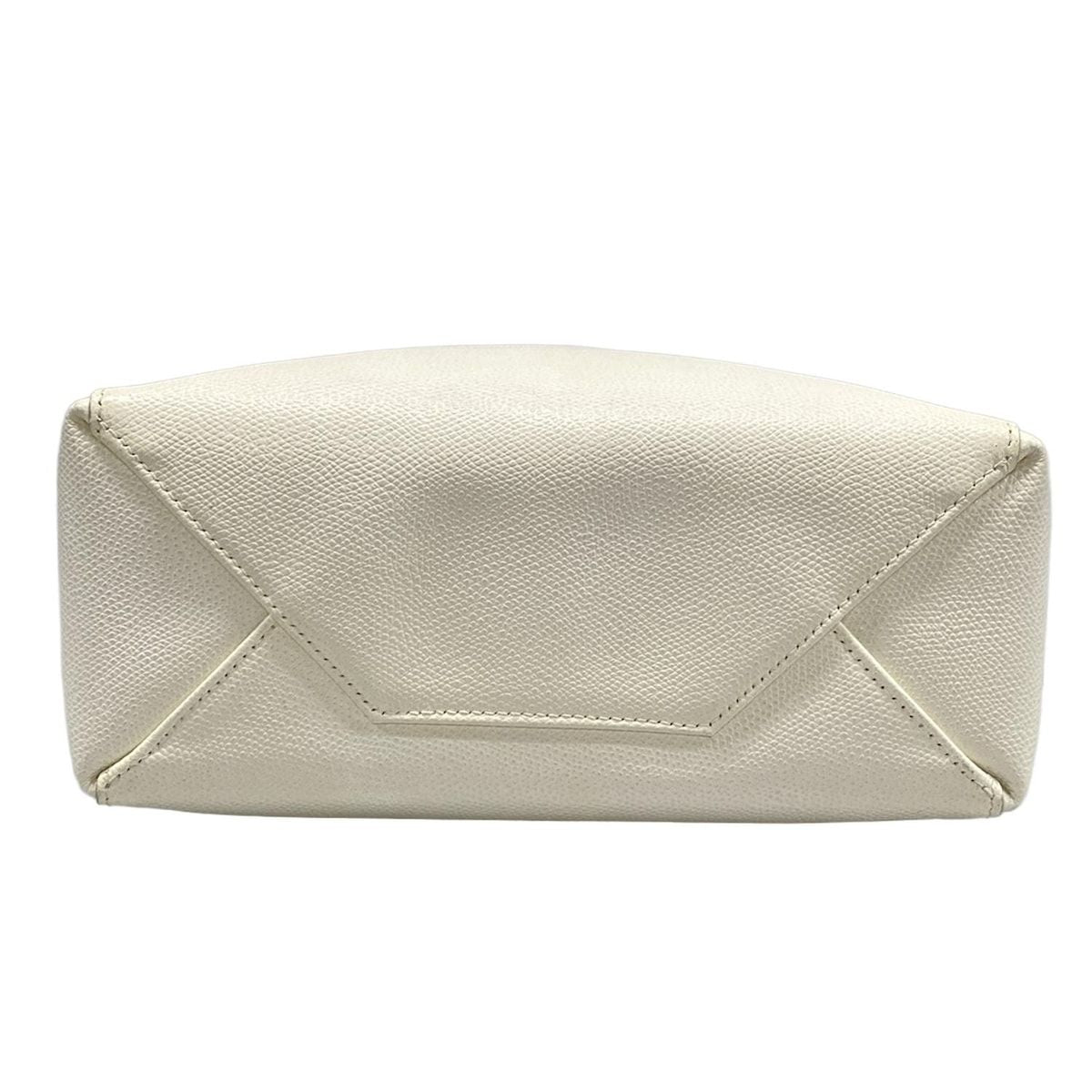 Celine Tote Vertical Cabas Mall White Leather — view 5
