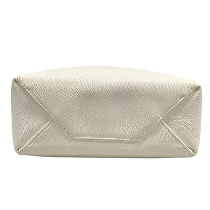 Celine Tote Vertical Cabas Mall White Leather — view 5