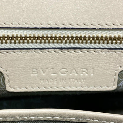 Bvlgari Handbag Isabella Rossellini Ivory Leather — view 9