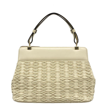 Bvlgari Handbag Isabella Rossellini Ivory Leather — view 3