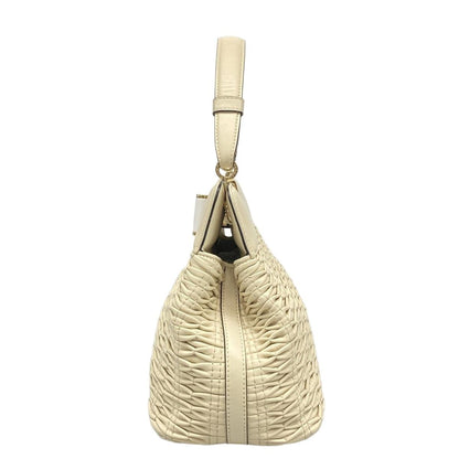 Bvlgari Handbag Isabella Rossellini Ivory Leather — view 4