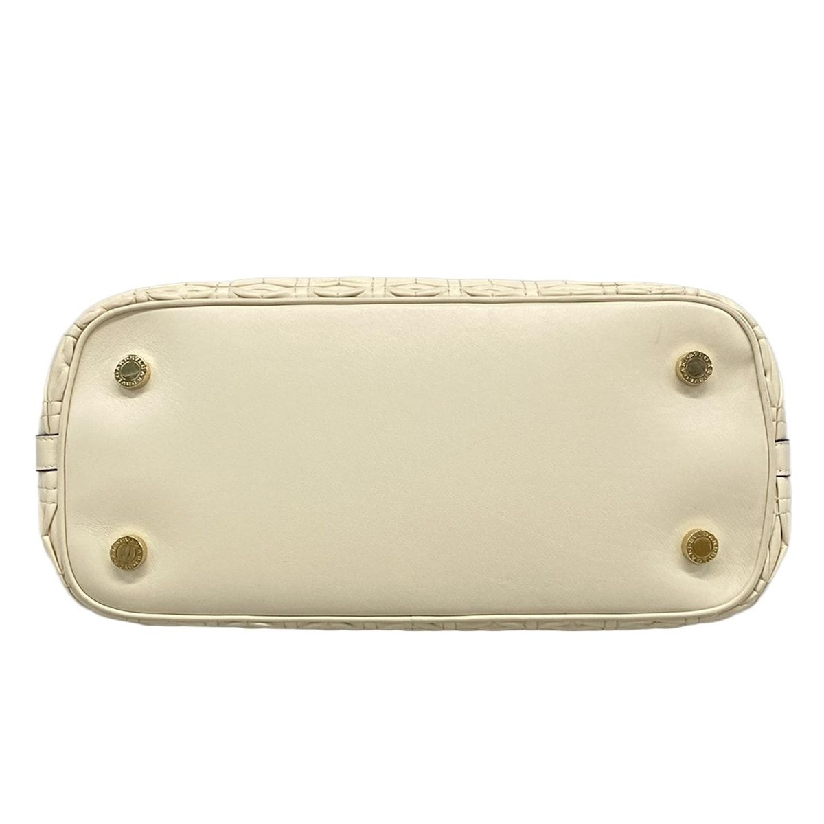 Bvlgari Handbag Isabella Rossellini Ivory Leather — view 5