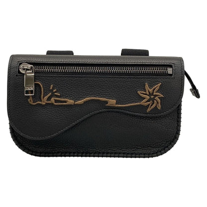 Dior Arm Pouch Black Travis Scott Cactus Jack Collaboration Leather