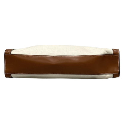 Celine Tote Large Vertical Cover Ivory Brown — view 5