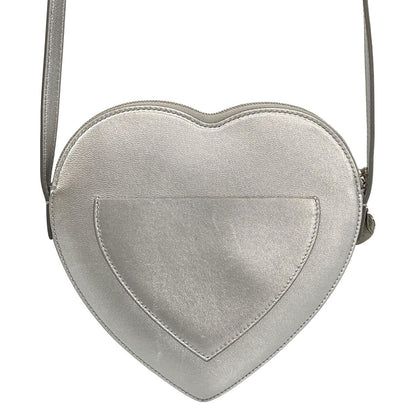 Tiffany & Co Shoulder Bag Padded Crossbody Silver Quilted Leather — view 3