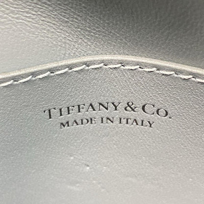 Tiffany & Co Shoulder Bag Padded Crossbody Silver Quilted Leather — view 8