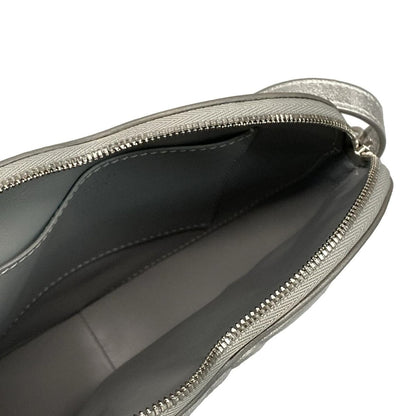 Tiffany & Co Shoulder Bag Padded Crossbody Silver Quilted Leather — view 7