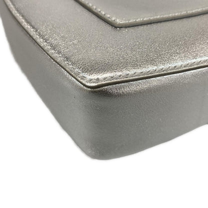 Tiffany & Co Shoulder Bag Padded Crossbody Silver Quilted Leather — view 6