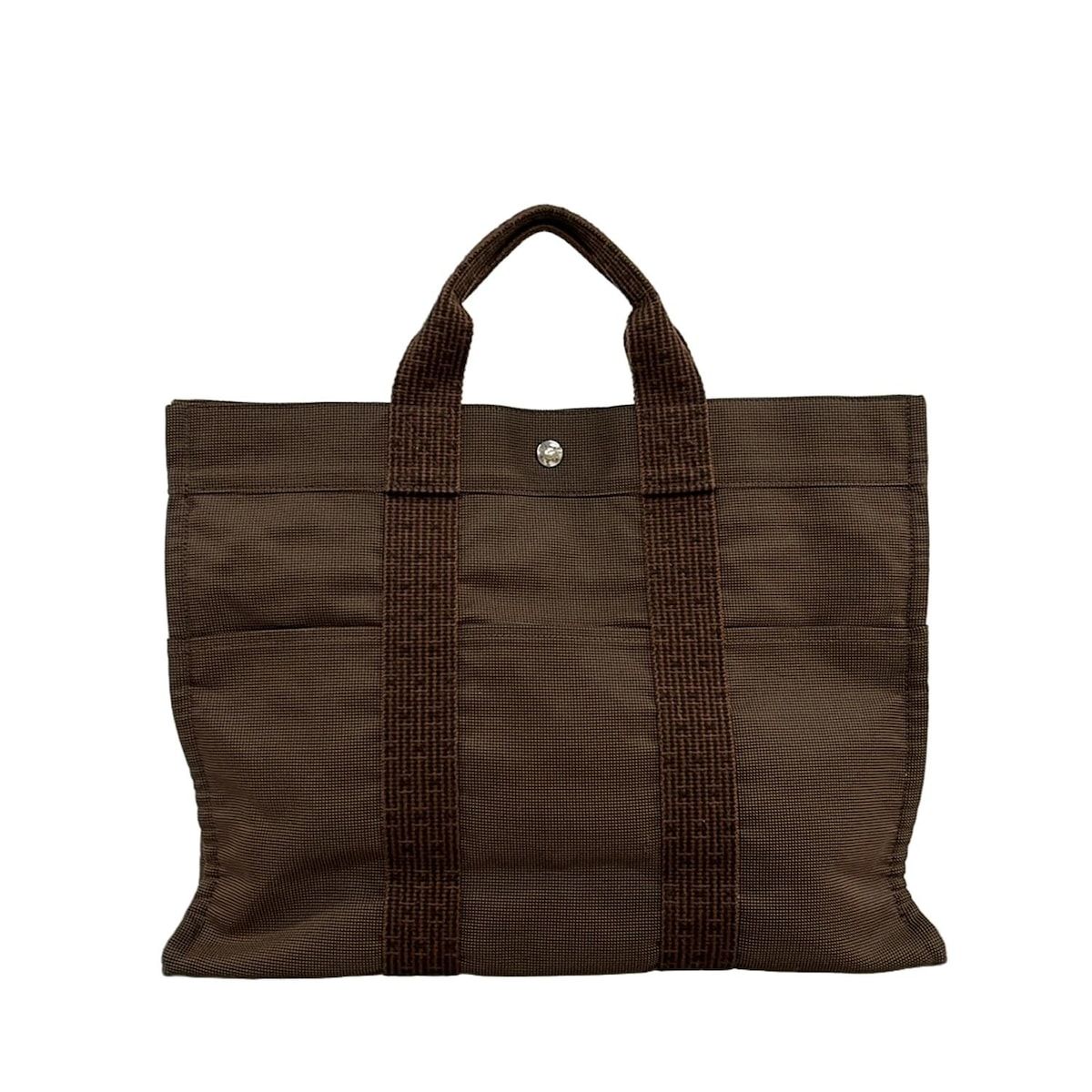Hermes Tote Her Line MM Brown Vintage — view 3
