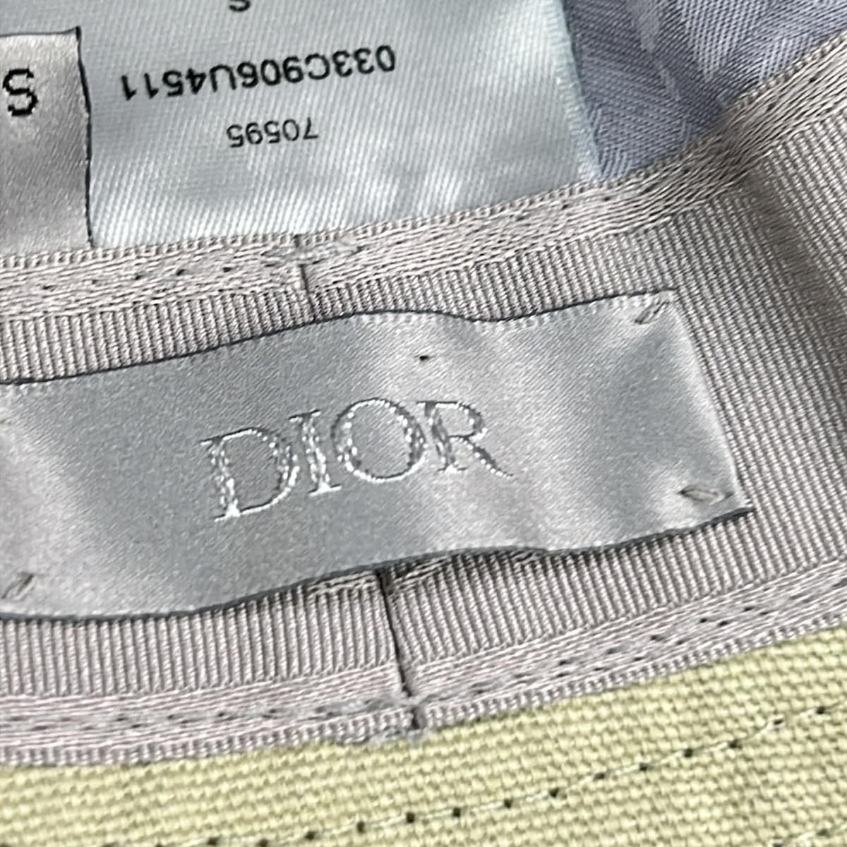 Dior Hat Khaki Embroidery Travis Scott Collaboration — view 5