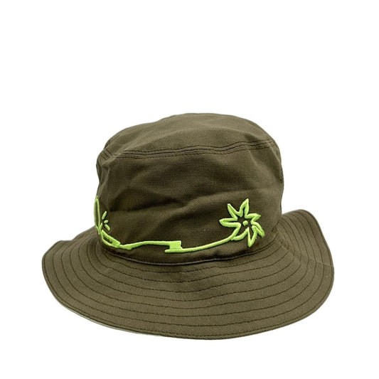 Dior Hat Khaki Embroidery Travis Scott Collaboration