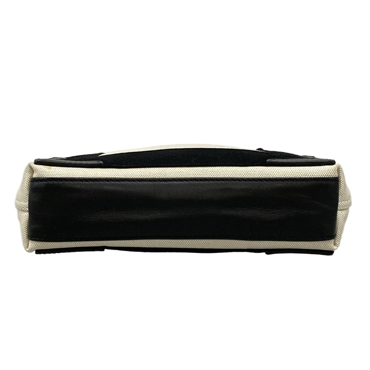Balenciaga Tote Navy Cabas XS Ivory Black Leather — view 5