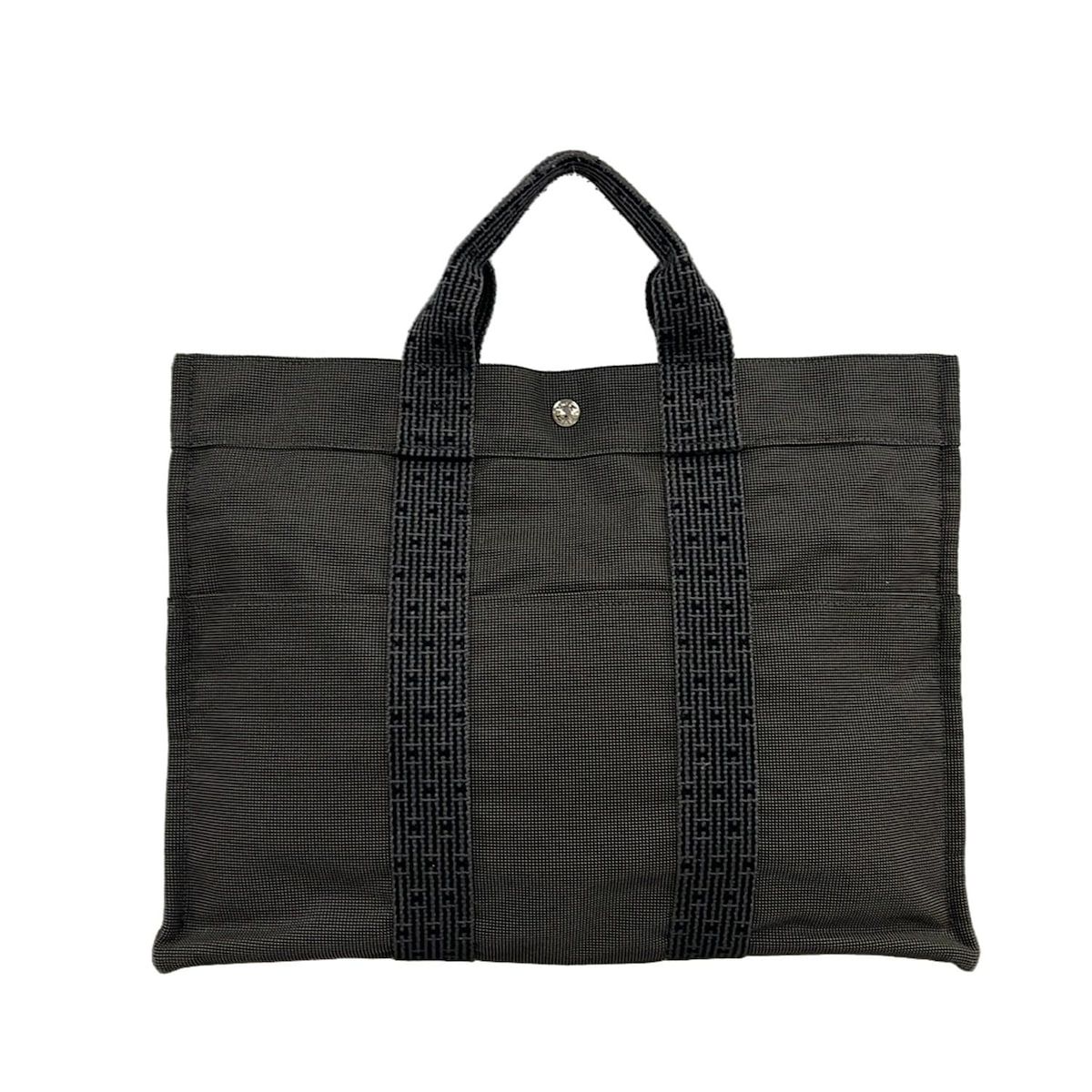 Hermes Tote Her Line MM Gray Vintage