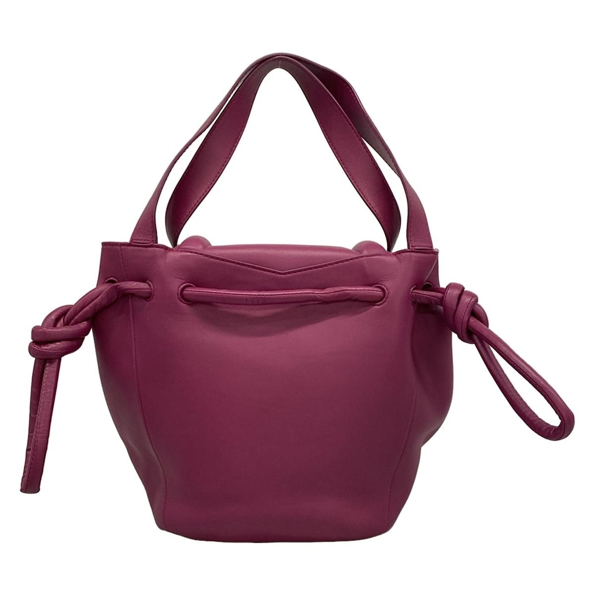 Bottega Veneta Shoulder Bag Beak Purple 2-Way Leather — view 3