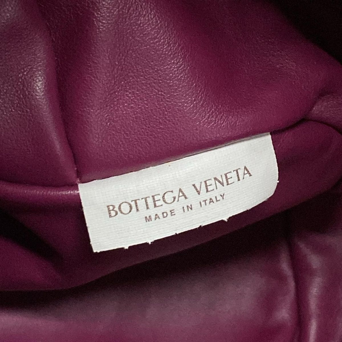 Bottega Veneta Shoulder Bag Beak Purple 2-Way Leather — view 9