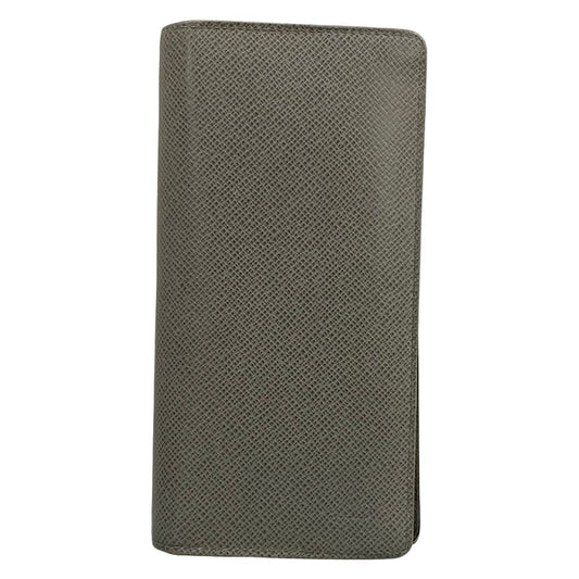 Louis Vuitton Wallet Taiga Portefeuille Brazza Glacier Leather