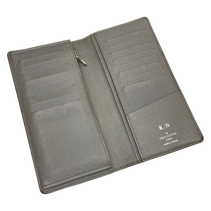 Louis Vuitton Wallet Taiga Portefeuille Brazza Glacier Leather — view 3