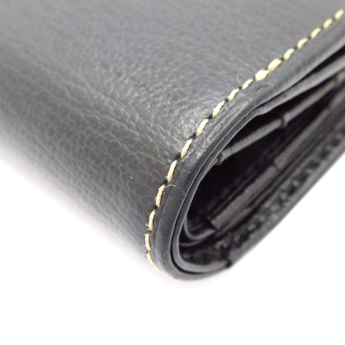 Loewe Bifold Wallet Velasquez Black Dark Brown Leather — view 6