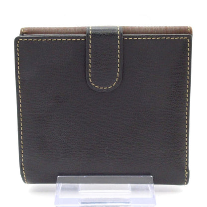 Loewe Bifold Wallet Velasquez Black Dark Brown Leather — view 2
