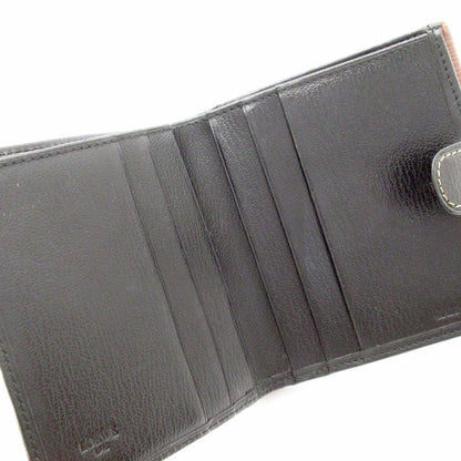 Loewe Bifold Wallet Velasquez Black Dark Brown Leather — view 3