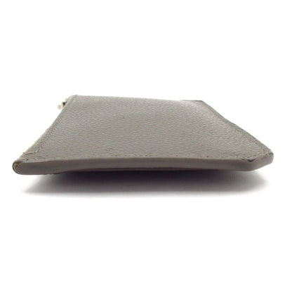 Saint Laurent Paris Card Case Gray Leather — view 7