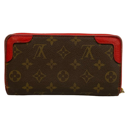 Louis Vuitton Wallet Monogram Zippy Retiro Cerise Leather — view 2