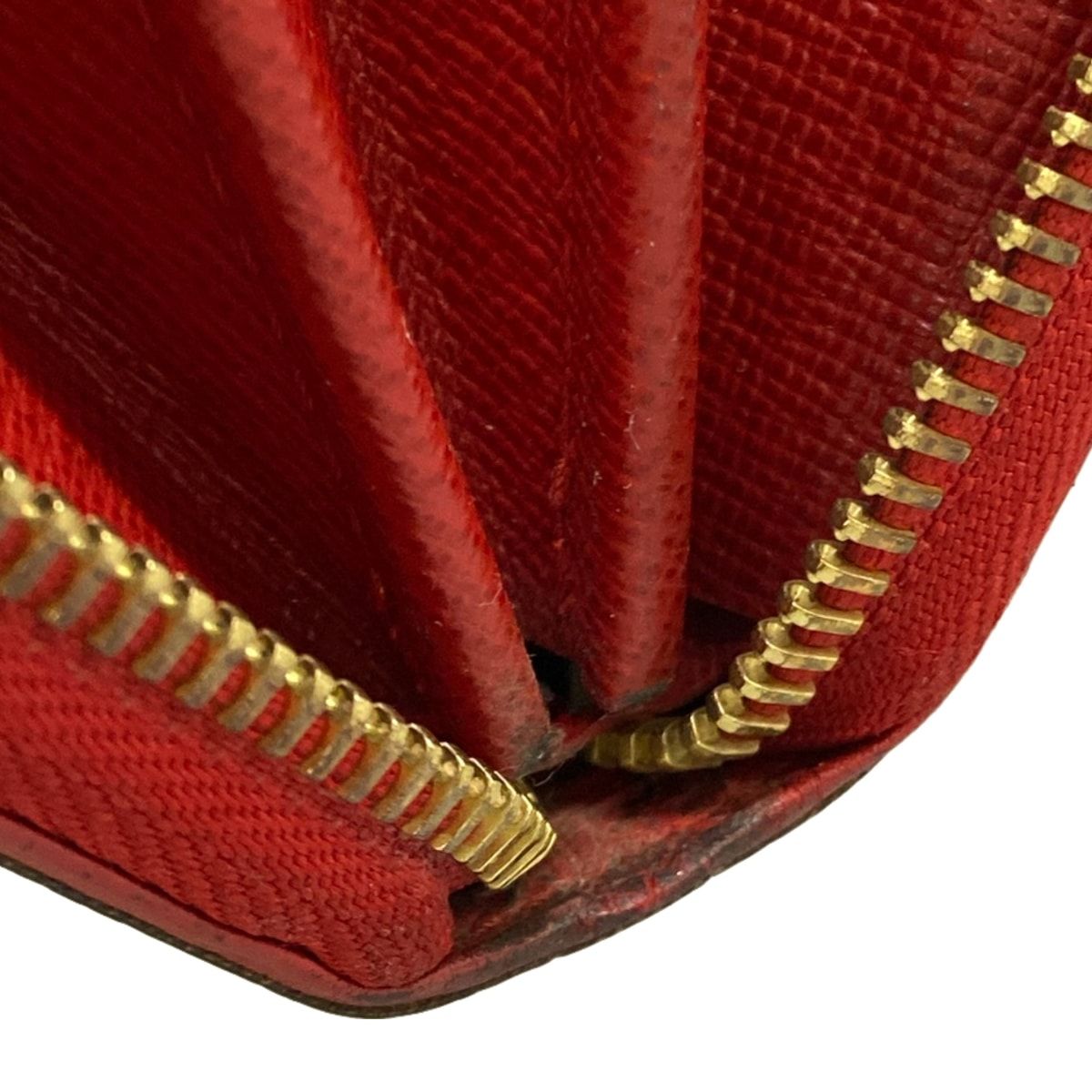Louis Vuitton Wallet Monogram Zippy Retiro Cerise Leather — view 6