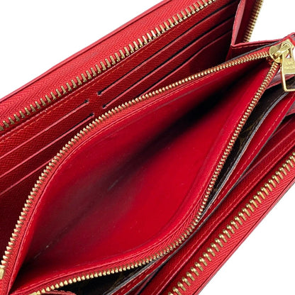 Louis Vuitton Wallet Monogram Zippy Retiro Cerise Leather — view 4