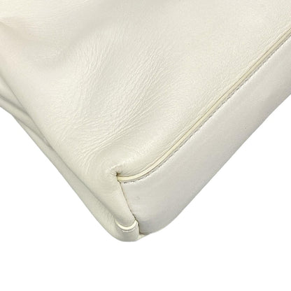 Bottega Veneta Shoulder Bag Small Point Ivory 2-Way Leather — view 6
