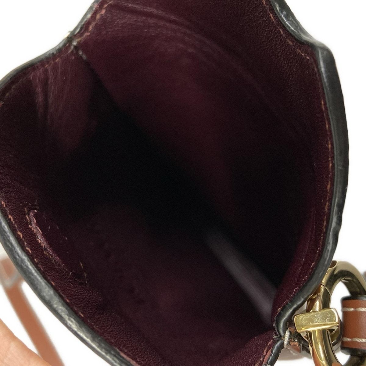 Loewe Shoulder Bag Gate Pocket Brown Leather — view 7