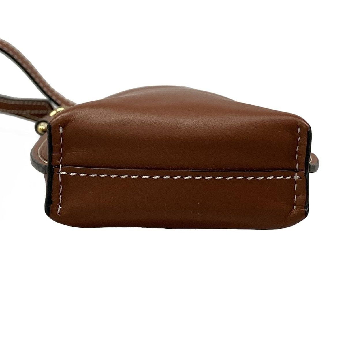 Loewe Shoulder Bag Gate Pocket Brown Leather — view 5
