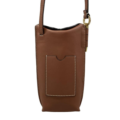 Loewe Shoulder Bag Gate Pocket Brown Leather — view 3
