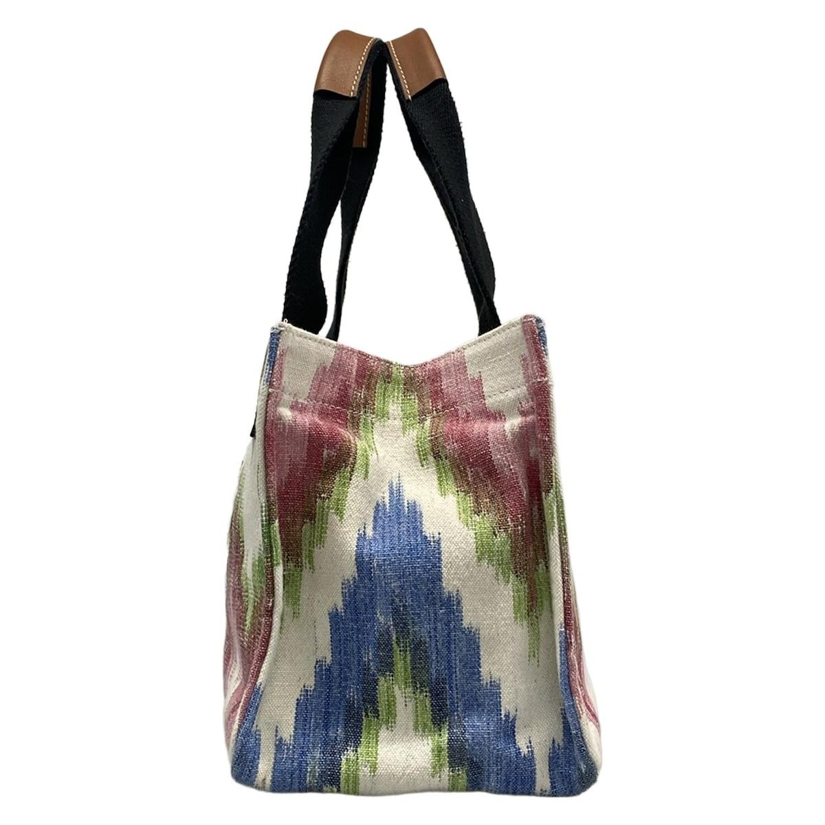 Loewe Tote Paula White Brown Multi Leather — view 4