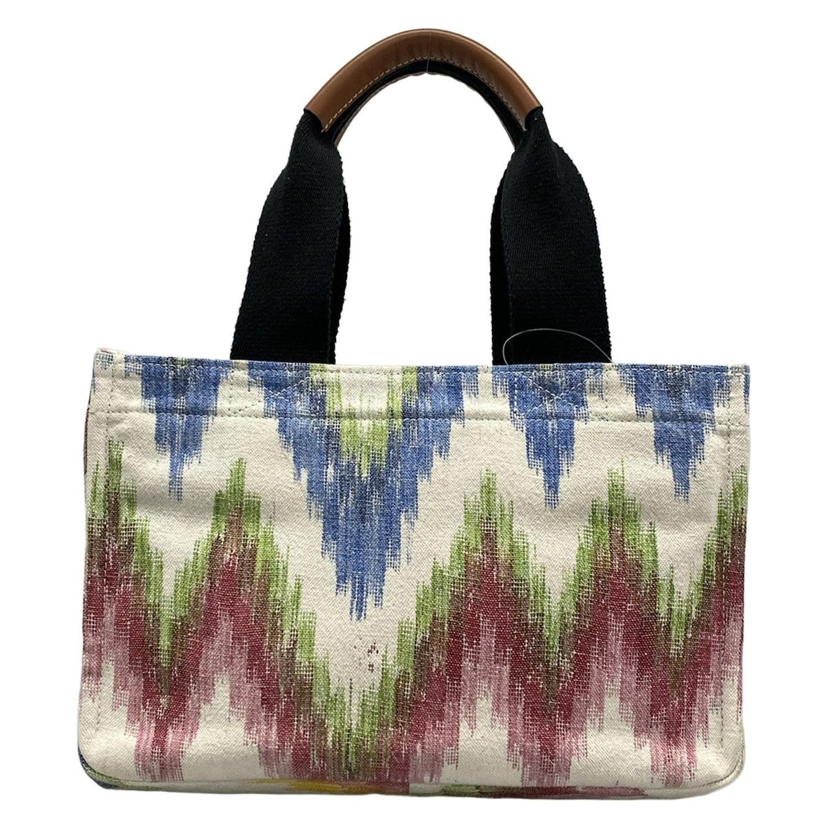 Loewe Tote Paula White Brown Multi Leather — view 3