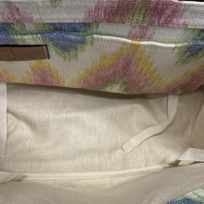Loewe Tote Paula White Brown Multi Leather — view 7