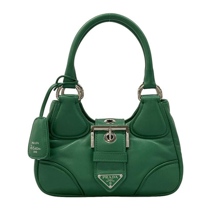 Prada Handbag Green Edition Leather
