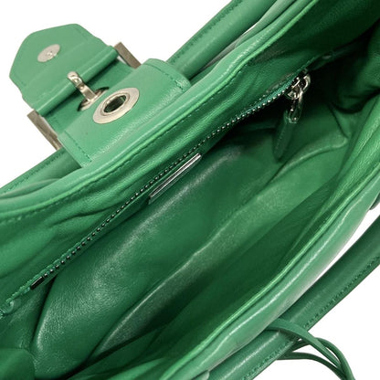 Prada Handbag Green Edition Leather — view 7