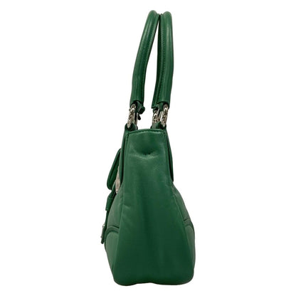 Prada Handbag Green Edition Leather — view 4