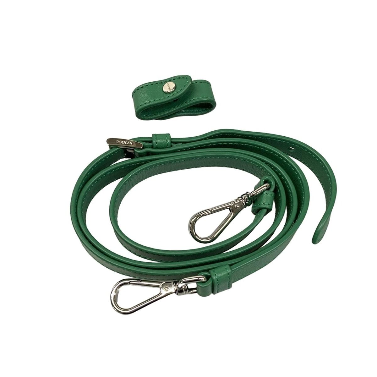 Prada Handbag Green Edition Leather — view 8