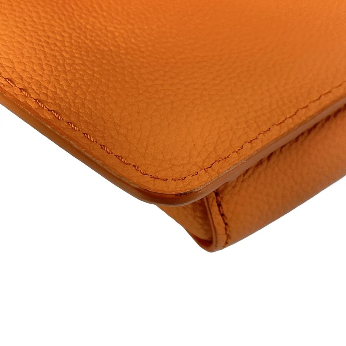 Louis Vuitton Waist Pouch LV Aerogram Takeoff Sling Saffron Leather Cowhide — view 8