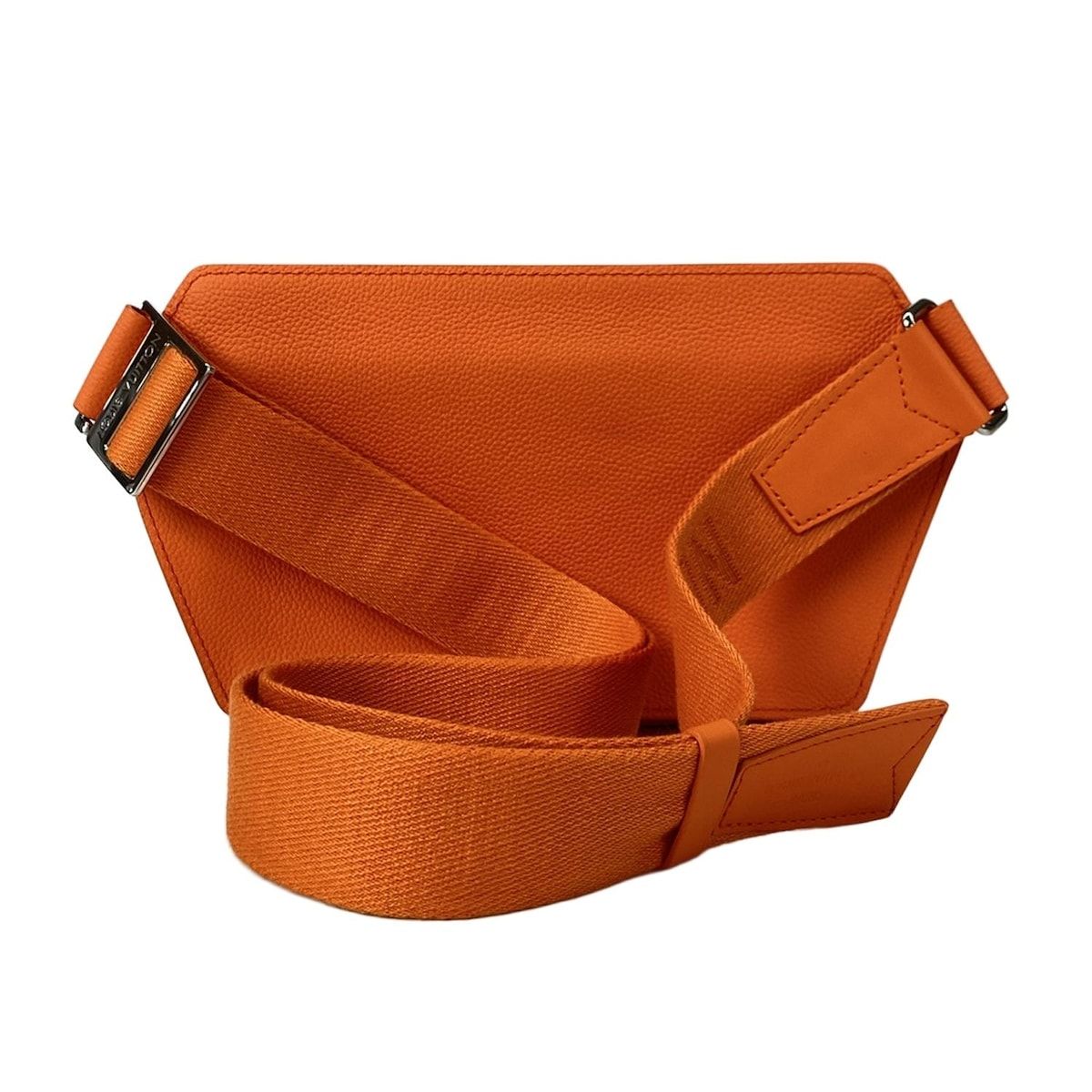 Louis Vuitton Waist Pouch LV Aerogram Takeoff Sling Saffron Leather Cowhide — view 3